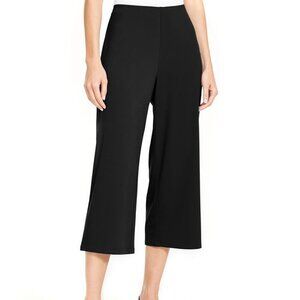 NWT Alfani Black Pull-On Culotte Pants